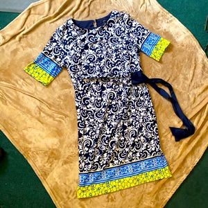 R&K Dress Print Dress